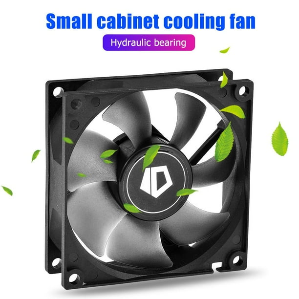 ID-COOLING NO-8025-SD 80 mm Silencioso 3 pines Caja de PC de escritorio Ventilador de enfriamiento pequeño Sywqhk Para estrenar