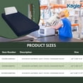 thumbnail image 6 of Kogler 7-Inch Gel-Infused Memory Foam RV Mattress with Nylon Cover and Standard Pillow for Short Queen Beds, Navy, 42x80x7, 6 of 8