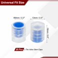 thumbnail image 2 of Uxcell Tire Valve Stem Caps, Car Wheel Valve Cap Universal Air Valve Cover Vehicle Exterior Accessories Blue, 2 of 6