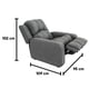 thumbnail image 4 of Reposet Kessa Muebles Guadalajara Gris Oxford, 4 of 5