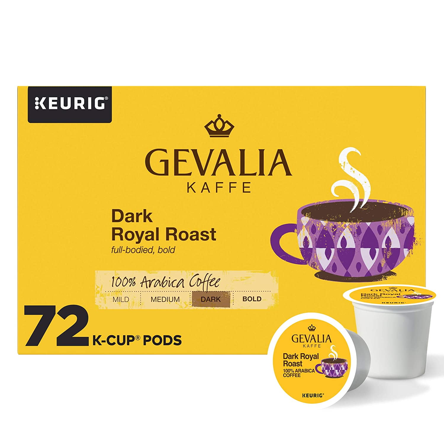 84 ct Box Dark Royal Roast Coffee Pods 84 ct Box Dark Royal Roast Coffee Pods
