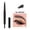 A, variant on Kokovifyves Waterproof Long-Lasting Automatic Rotating Double Headed Eyebrow Pencil with Spoolie Brush for Natural Defined Brows