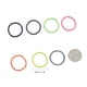 thumbnail image 4 of Bandas De Goma Coloridas Para El Cabello Para Niñas Accesorios Para El Cabello Bandas Elásticas Para El Cabello 50 Uds Moyic CE008048-03, 4 of 6