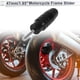 thumbnail image 2 of Protector de guardabarros de rueda de aleación de aluminio de 11mm, slider de marco de motocicleta, protector de choque, 47mm, 135mm, tornillo negro, 1 juego, 2 of 7