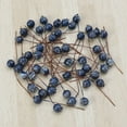 thumbnail image 7 of 50pcs Blue Fruit Berry Holly Artificial Flower Pick Christmas DIY Home Decor Ornament (12mm), 7 of 7