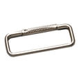 thumbnail image 5 of Hy-Ko Spring Lock Compact Steel Keychain, Rectangular, 2.75 x 5.5 Inches, Silver, 5 of 5