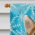 thumbnail image 3 of Carolines Treasures CK3102CHF Abyssinian Winter Snowflake Flag Canvas House Size  Large multicolor, 3 of 4
