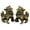 As Shown, variant on Qumonin Pair of Wealth Prosperity Fu Foo Dogs Feng Shui Statues