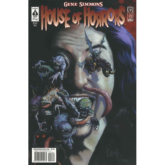 House of Horrors (Gene Simmons' ) #1 VF ; IDW Comic Book