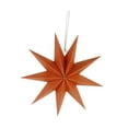 thumbnail image 4 of Adorno colgante de estrella grande 3D, decoración navideña creativa, decoración colgante de estrella grande de 30 cm para vacaciones de cumpleaños Naranja, 4 of 8