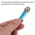 thumbnail image 4 of 2 Pcs Mini Microphone avec Couvercles pour Chanter Rose Rouge, Bleu, 4 of 6