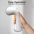 thumbnail image 7 of HiLIFE Upgraded Steamer for Clothes, Handheld & Portable, 1100W Powerful Steam, 300ml Big Capacity & No Leak Design, 30S Fast Heat-up, Quick Wrinkle Remover, Compact Size for Travel, ONLY 120V, 7 of 7