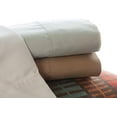 thumbnail image 5 of Denver Mattress 343519 Ultra-Soft Brushed Microfiber King Size Ivory Sheet Set, 5 of 6