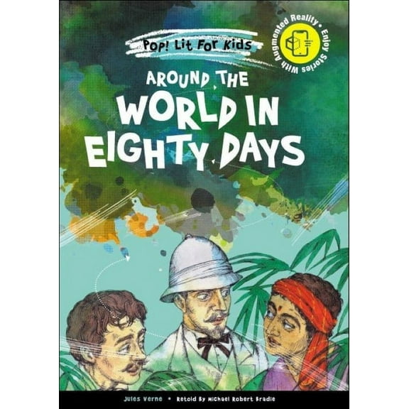Pop! Lit for Kids: Around the World in Eighty Days (Hardcover)