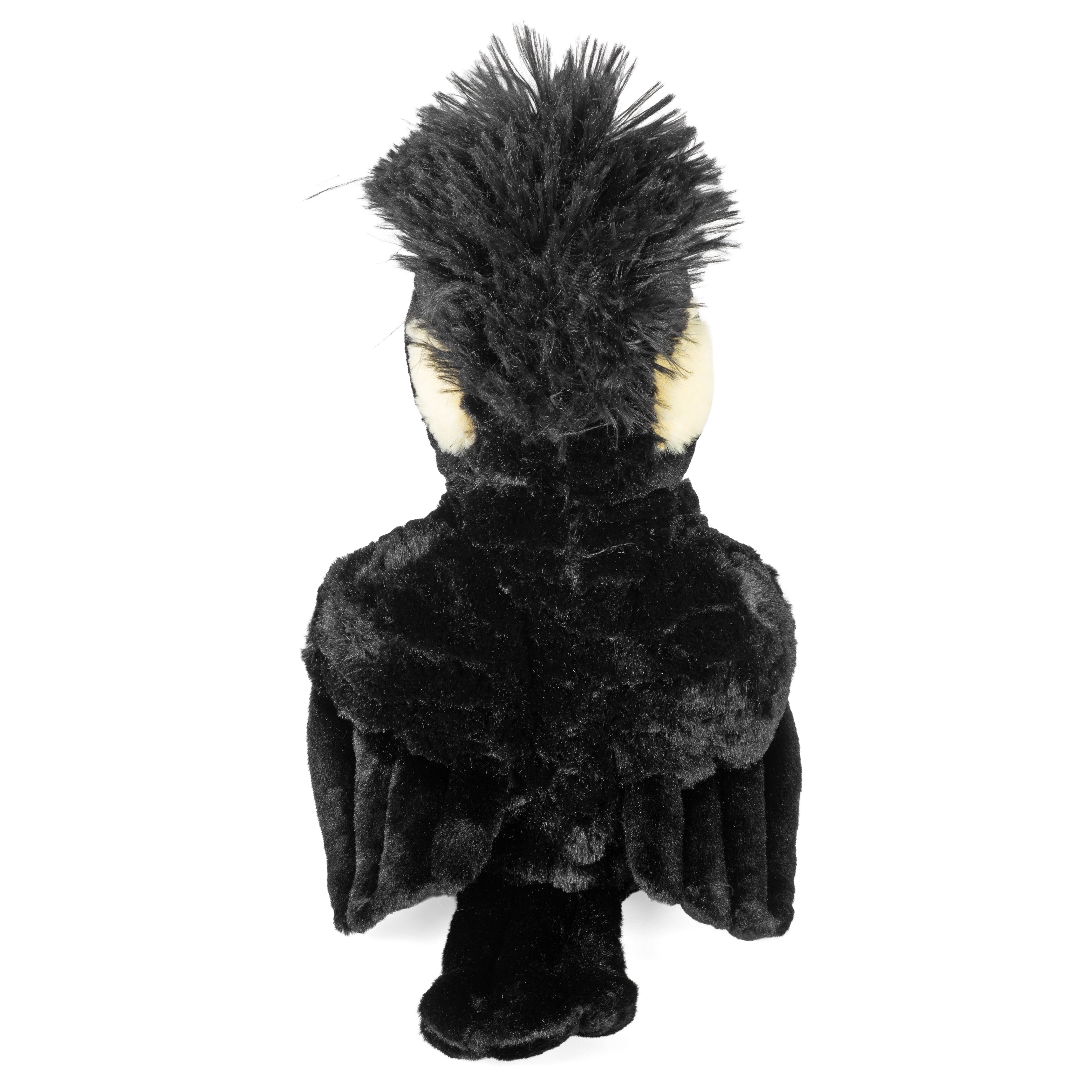 Wild Republic Cuddlekins Yellow Tail Black Cockatoo, Stuffed Animal, 12 Inches, Plush Toy, Fill is Spun Recycled Water Bottles