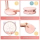 thumbnail image 3 of Cute Desk Lamp For Kids, Led Desk Lamp Usb Charging & Stepless Dimming, Small Desk Lamp +portable Foldable Rechargeable, Led Desk Lamps For Home Offic, 3 of 4