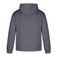 thumbnail image 4 of Dolkfu Sudadera con capucha para hombres, sudadera holgada con capucha y bolsillo, ropa de calle para hombres con estampado de letras XL, 4 of 5