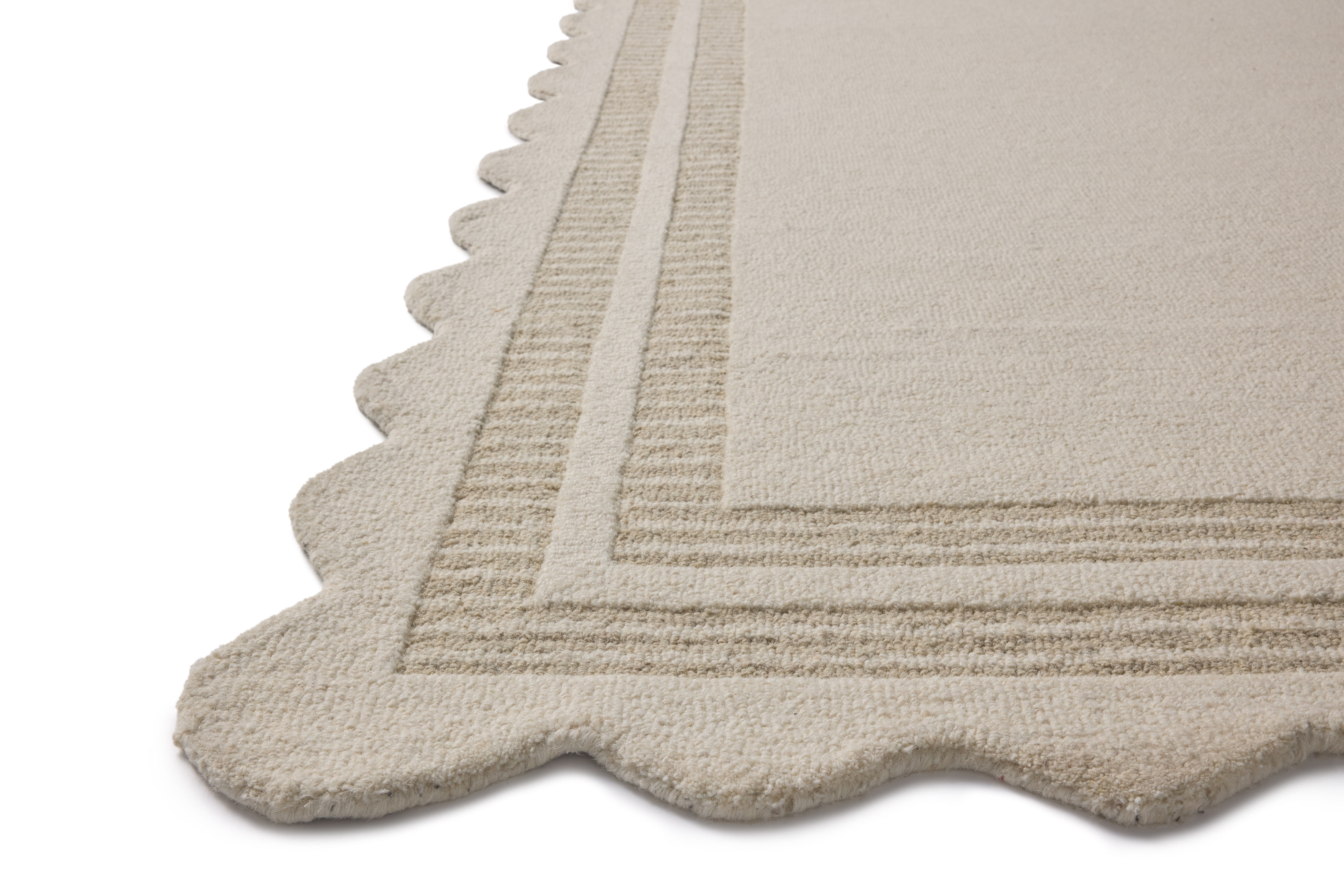 Chris Loves Julia x Loloi Scottie Ivory / Grey 5'-0" x 7'-6" Area Rug