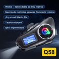 thumbnail image 3 of "Audífonos Sunshot Bluetooth 5.3 para Casco Moto Impermeables IPX6 con Intercomunicador 1500M Belug,  Negro ", 3 of 5