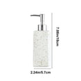 thumbnail image 3 of Fiudx Dispensador de Jabón de Vidrio, Elegante Recarga de Loción para Baño, Diseño a Prueba de Fugas, Ahorra Espacio, Elegantes Botellas Doradas y Plateadas, Multiusos para Guardar Artículos de Tocad, 3 of 6