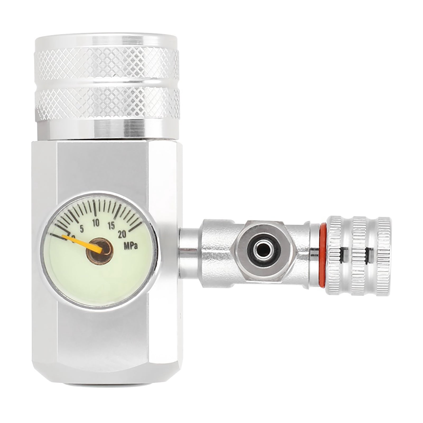 M Buder Aquarium CO2 Regulator Single Gauge Display W21.8 Valve Heavy Duty 3.94 in / 10 cm