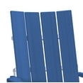 thumbnail image 5 of American Furniture Classics Model 416BW-K Brandon Double Balcony Height Glider with Center Table in Blue on a White Base, 5 of 7