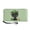 Black Cat Clover Print, variant on Corgi Long Wallet with Large Capacity Zip Around Women's Wallets for Travel, PU Leather Long Purse for Shopping