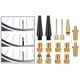 thumbnail image 1 of Adaptador de válvula Presta Macarena adaptadores de válvula de bicicleta 15 piezas, 1 of 8