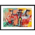 thumbnail image 2 of Art.com Boy and Dog in a Johnnypump, 1982 Giclee Print by Jean-Michel Basquiat, Black Frame Wall Art, 29" x 21", 2 of 5
