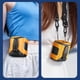 thumbnail image 3 of Portable Waist Fan 6000mah Neck Fan with 100 Speeds Adjustment, Max 20H Working Time with LED Flashlight, Cooling for Outdoor Jobsite, 3 of 5