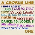 thumbnail image 3 of CafePress - A Chorus Line The Songs T Shirt - Light T-Shirt - CP, 3 of 4