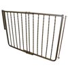 Cardinal Gates Wrought Iron Decor Hardware Mounted Pet Gate Bronze 27" - 42.5" x 29.5"
