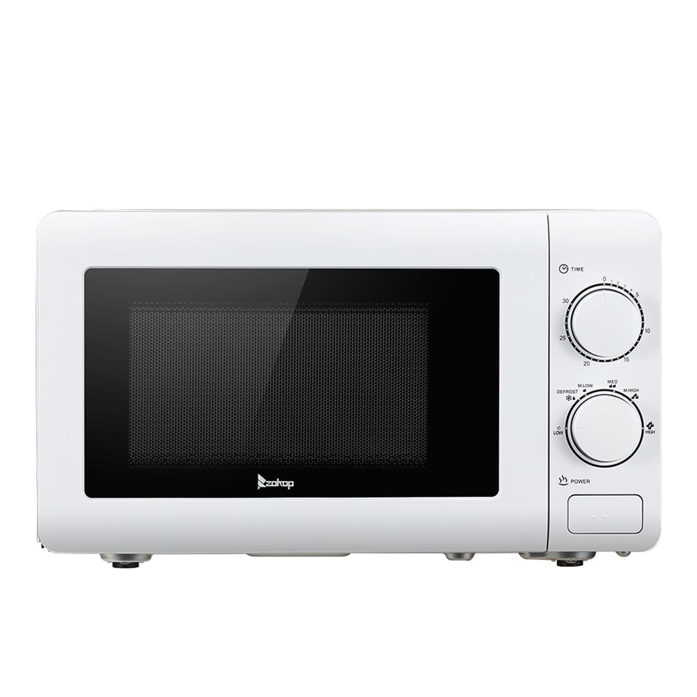 20 Litre Flat Panel Microwave Oven Small Size 6 Gears Precise Temperature  Control Knob Operation Microwave