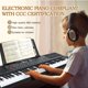 thumbnail image 2 of Teclado Musical SFESGRER BD663 61 Teclas Iluminadas Soporte, 2 of 5