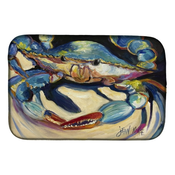 Blue Crab Dish Drying Mat