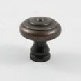 thumbnail image 3 of Residential Essentials 10245BK Mushroom Cabinet Knob- Black, 3 of 3