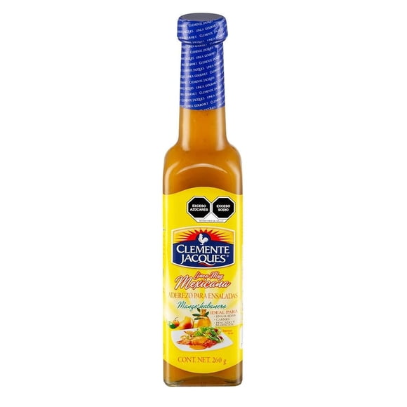 Aderezo para ensaladas Clemente Jacques mango habanero línea muy mexicana 260 g