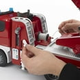 thumbnail image 4 of Bruder Toys Scania R Series Fire Engine Truck with Working Water Pump 03590, 4 of 5