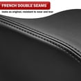 thumbnail image 6 of KBH Center Console Lid Armrest Replacement Cover for Cadillac SRX Accessories 2010-2016, Car Arm Rest Cover Skin Upholstery, Black (Leather Skin Only), 6 of 6