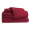 Red, variant on Comfy Bamboo World Series 90gsm 4pc Microfiber Bedsheets Sheet Set, Twin Size Bed, Brown