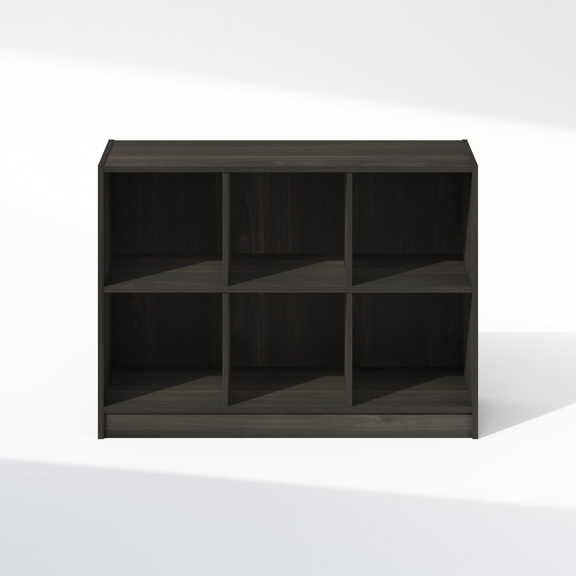 Furinno Basic 3x2 Cube Organizer Shelf Storage, Bookcase, Espresso