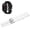 White, variant on Yajisi 20mm Soft Silicone Watch Band Strap Wristband Replacement for Amazfit GTS 3/2 Bip S/U - Black
