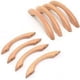 thumbnail image 3 of Set of 8 Wooden Furniture Handles 96mm Drawer Handles with Screws for Cabinet Door Dresser, 3 of 5