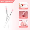 thumbnail image 2 of Applicateurs Réutilisables pour Masques pour les Lèvres - Ensemble de 6 Pcs Brosses en Silicone pour Brillant à Lèvres et Rouge à Lèvres, 2 of 8