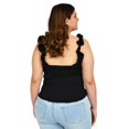 thumbnail image 3 of Top drapeado Zenobia Tallas Extras 11797 negro 38, 3 of 6