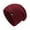 Red, variant on S535 New Winter Knit Hats Men's Women's Outdoor Warm Thickening Plus Velvet Loose Winter Hat Skullies Brand Winter Ski Male