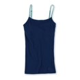 thumbnail image 2 of Aeropostale - Camiseta sin mangas con tirantes trenzados para mujer, azul, grande Aeropostale Cami, 2 of 2