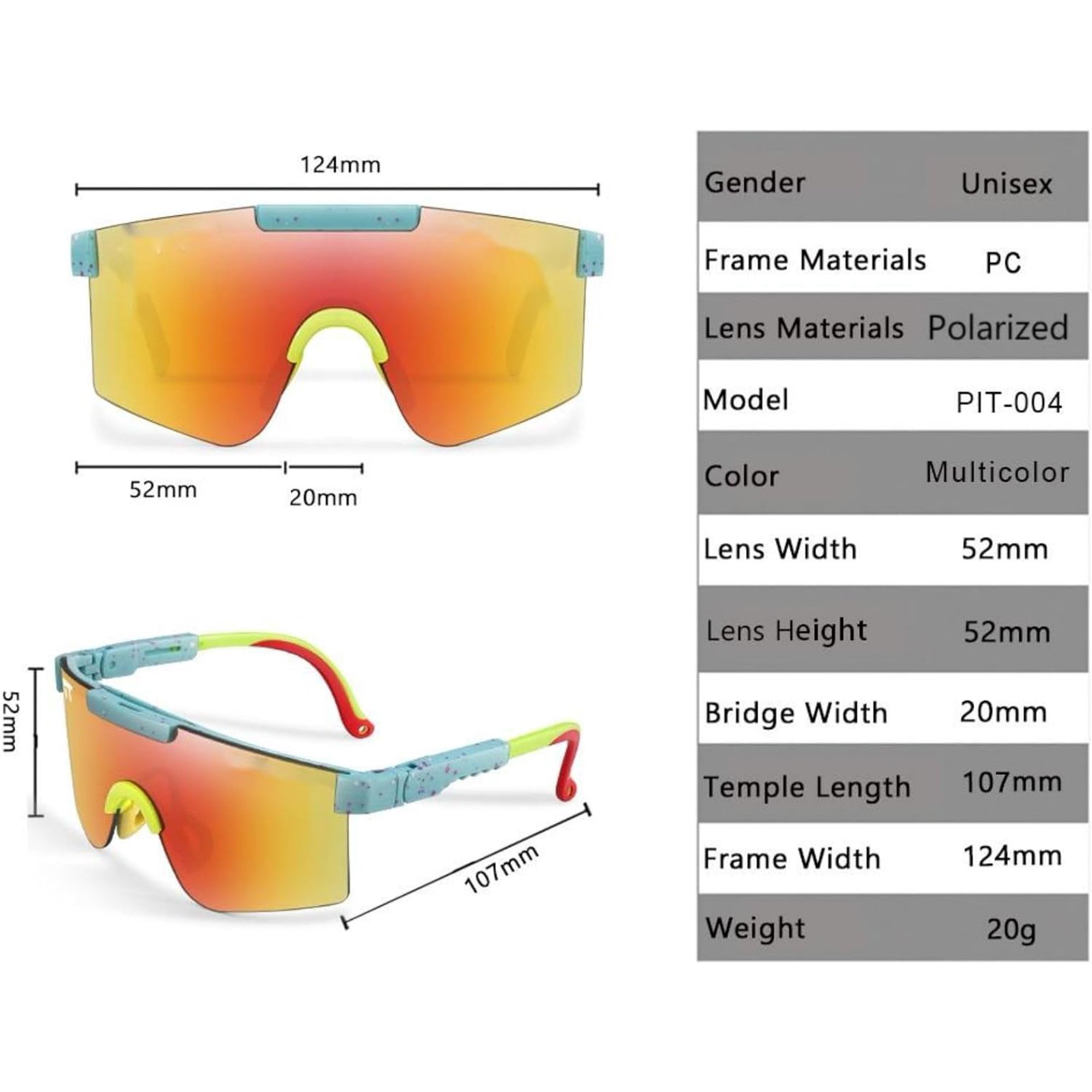 Lunettes De Soleil Enfants Garçons Filles – Verres UV400, Monture Plastique Noir