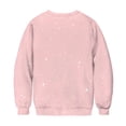 thumbnail image 6 of Heisall Womens Sweatshirt Halloween Theme Glitter Print Round Neck Casual Sporty Long Sleeve Fleece-lined Autumn Winter Fashion Casual Tops, 6 of 9