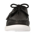 thumbnail image 2 of Zapato Top Sailer Modelo Sport Piel Genuina Ultra Ligero Color Negro Suela Blanca Talla 27, 2 of 5